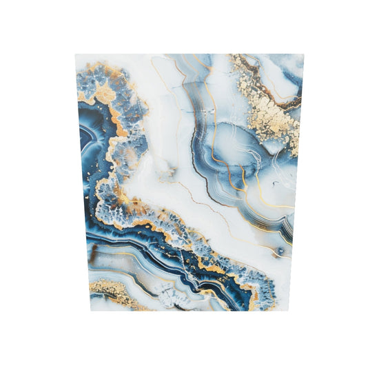 Azure Marble Elegance Wall Art